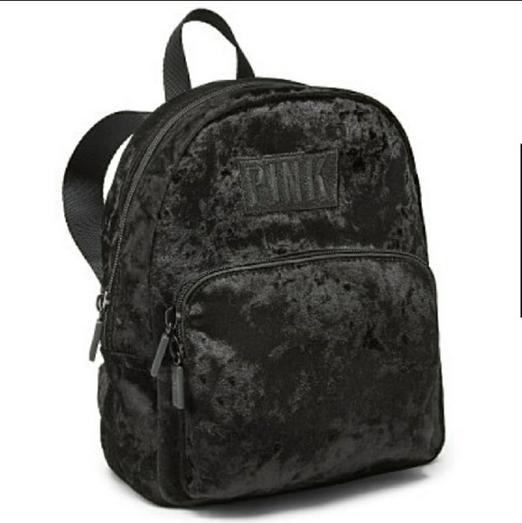 pink brand mini backpack